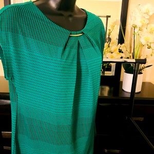 Small Liz Claiborne Green Blouse